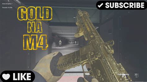 Call Of Duty MODERN WARFARE 2 Pegando GOLD Na M4 YouTube