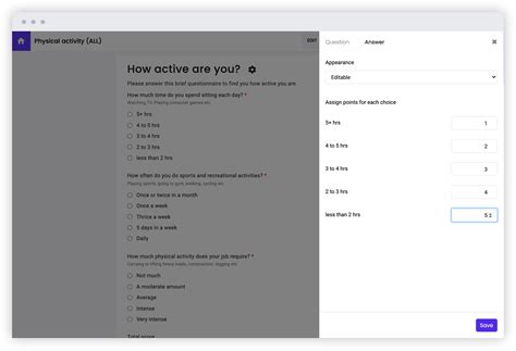 Formfacade Assign Points Calculate Score In Google Forms