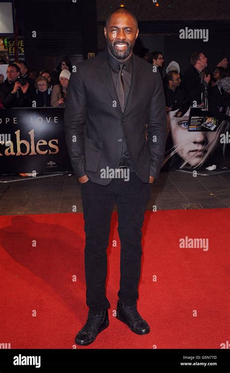 Les Miserables World Premiere London Idris Elba Arrives At The