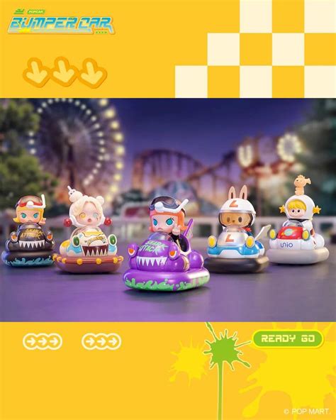 Popmart Popcar Bumper Car Series Hobbies Toys Toys Games On