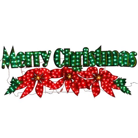 Holiday Living 28 In Holiday Greetings Sign With Multicolor