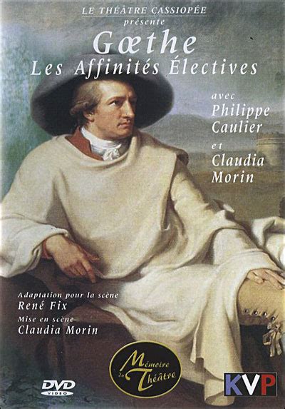 Goethe Les Affinités électives Dvd Zone 2 Achat And Prix Fnac