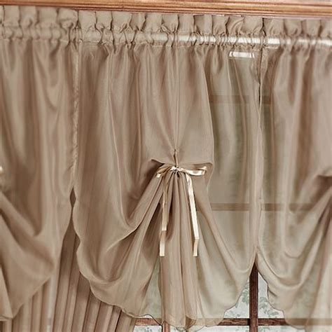 Emelia Sheer Fan Swag Valances