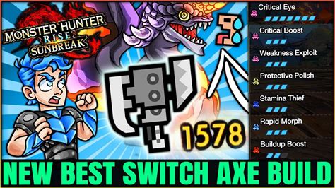 New Best Switch Axe Build Insane Damage Exhaust All Elements