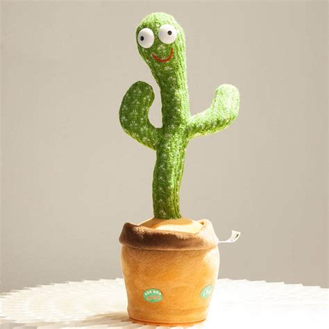 Lux Pacific Talking Cactus Toy Battery Operated Dancing Cactus