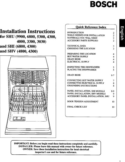 Wiring Diagram For Bosch Dishwasher Wiring Flow Schema