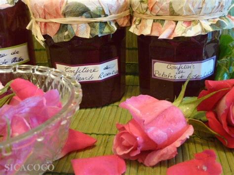 Confiture De Petales De Roses Les Carnets De Sicacoco