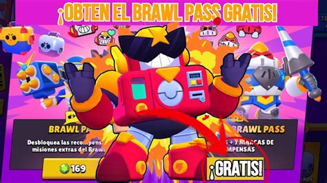 Como Conseguir El Nuevo Brawl Pass Gratis Sorteo Finalizado Brawl Stars Youtube