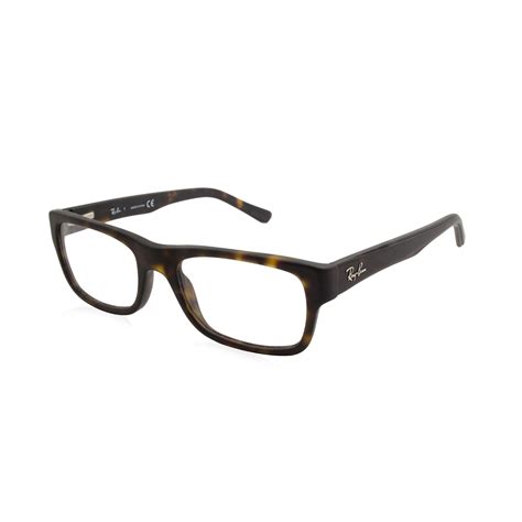 Ray Ban Unisex Acetate Optical Frame Matte Havana Ray Ban Touch Of Modern