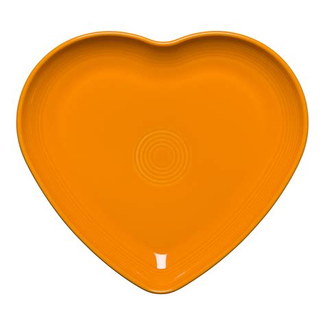 Fiesta 9 Inch Heart Shaped Plate And Reviews Wayfair