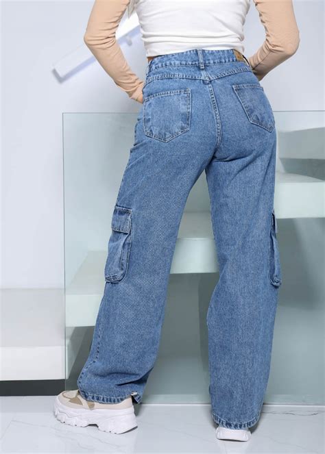 Ripley Jeans Mujer Alejandra Baigorria Denim Lia Cargo