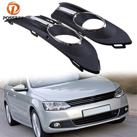 Aliexpress Buy Possbay Car Front Lower Side Fog Light Grille