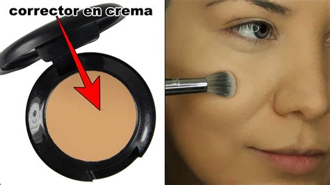 Como Aplicar El Corrector De Maquillaje En Crema Como Se Aplica El