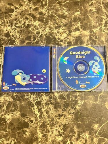 Blue S Clues Goodnight Blue A Nighttime Musical Adventure Cd Very Good 4661904012