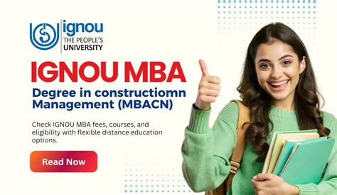 Ignou Mba Degree In Construction Management Mbacn