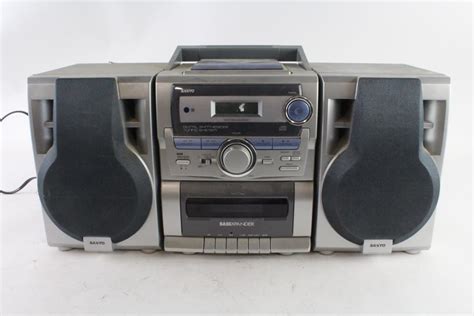 Sanyo Cd Portable Radio Cassette Recorder Property Room