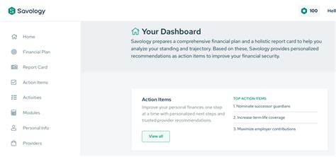 Savology Review Free Digital Financial Planning The Wallet Wise Guy