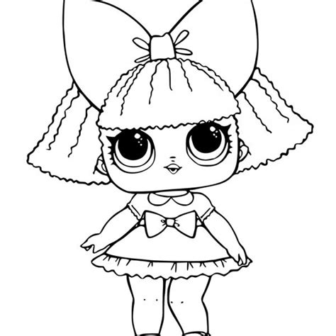 Merbaby Coloring Page Lotta Lol Color Pictures Lol Dolls Coloring