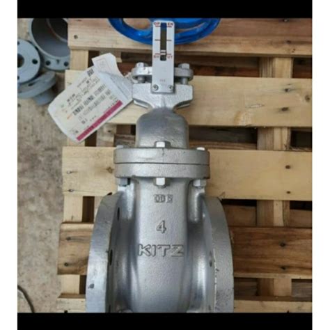 Jual Gate Valve Kitz Inch Flange Jis K Cast Iron Ori Kitz Shopee