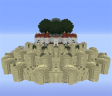 Minecraft Castle In The Sky 3d Model By Allanromanreyes On Thangs