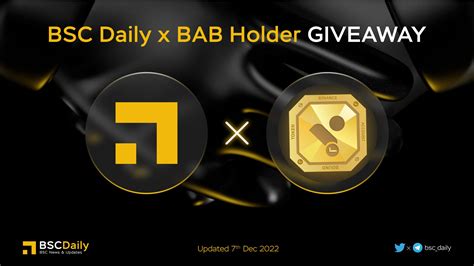 Bscdaily On Twitter Bsc Daily X Bab Holder Giveaway Tasks