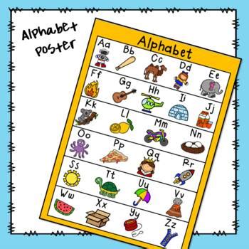 Alphabet Posters By Ser Bilingue Rocks Teachers Pay Teachers