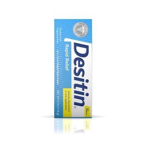 Desitin Rapid Relief Cream (4 oz) from CVS Pharmacy® - Instacart