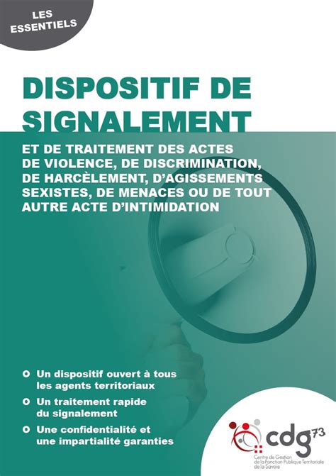 Dispositif De Signalement Cdg