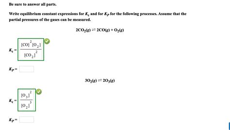 Solved Be sure to answer all parts. Write equilibrium | Chegg.com