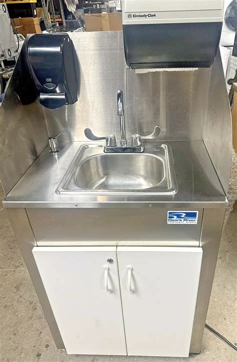 Ozark River Portable Hot Water Sinks Elite PRO 1 Stainless NSF Kitchen Guys