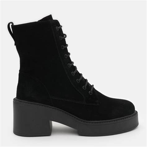 Женские берцы высокие Camalini 0629/1 36 24 см Черные (ROZ6501022848 ...