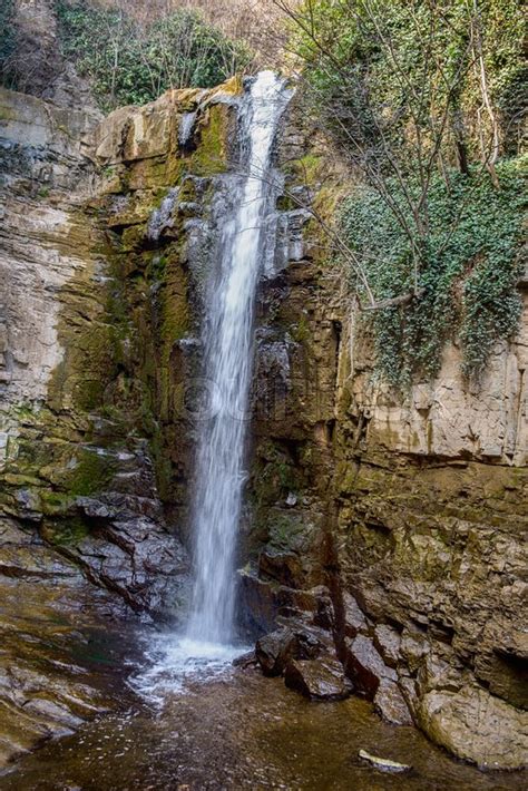 Waterfall In Tbilisi Near Abanotubani Stock Image Colourbox