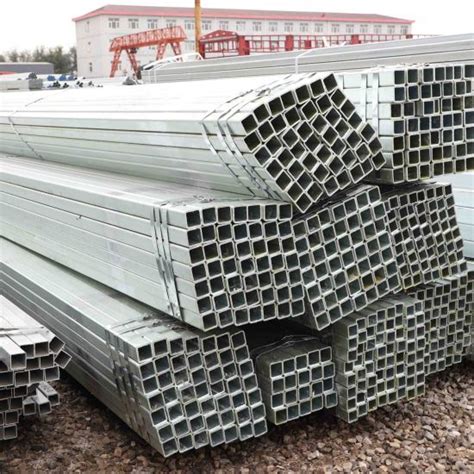 High Quality Corrugated Galvanized Steel Iron Rectangular Pipe For