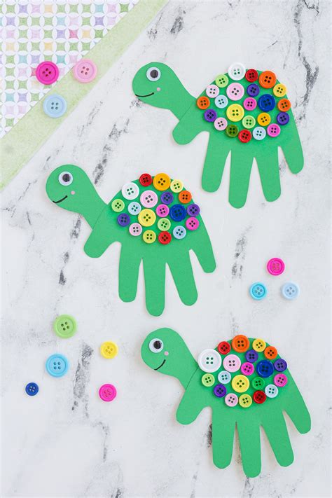 Handprint Turtles - Made To Be A Momma