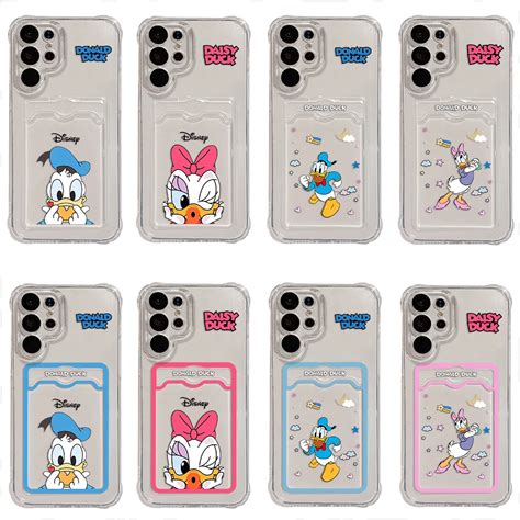 Donald Duck Daisy Card Hold Case Para OPPO Casos Anti Queda Para A16