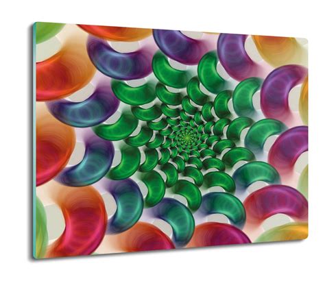 druk deska splashback szklana Spirala tło 60x52 ArtprintCave