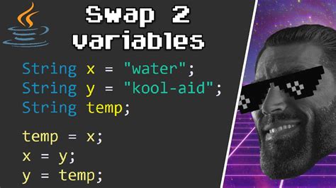 How To Swap Variables Real Life Example Youtube