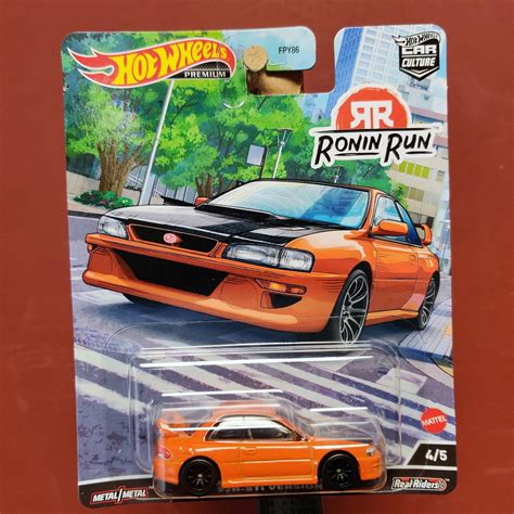 Skala 1 64 Hot Wheels PREMIUM Ronin Run Subaru Impreza 22B STi