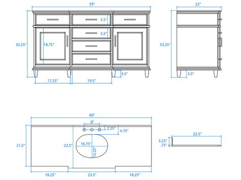 30 Standard Bathroom Vanity Height