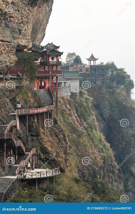 Ancient Chinese Mountain Temple