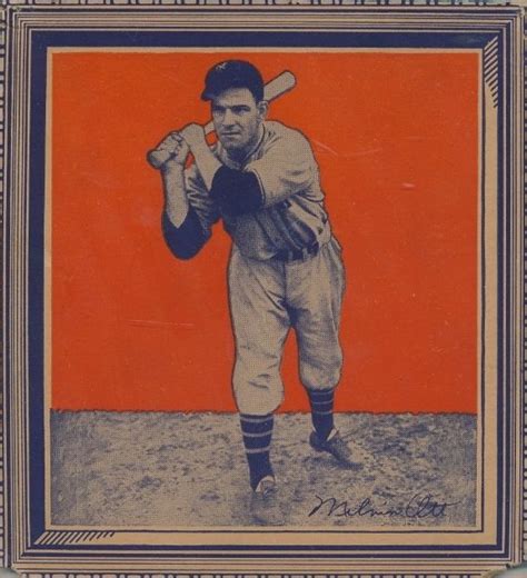 Top 10 Mel Ott Baseball Cards, Vintage, Rookies