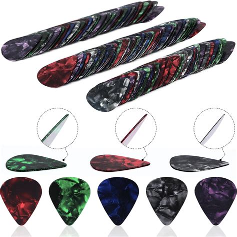 Amazon Augshy Guitar Picks Pack Premium Celluloid Guitar Pick