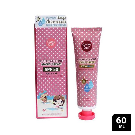 Cathy Doll L Glutathione Magic Sunscreen Cream Spf Pa Ml