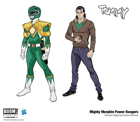 Francesco Mortarino Returns To Mighty Morphin Power Rangers Boom Studios