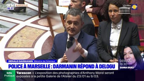 Vous Pourriez Soutenir Les Policiers Plutôt Que De Les Insulter Gérald Darmanin Répond à