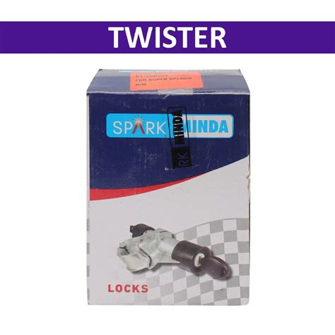 Spark Minda Lock Kit Set Of 3 For Twister Indian Bikes Spares