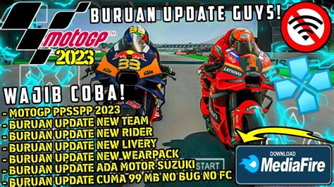 Rilis Game Motogp Ppsspp 2023 Size Kecil Di Android Offline Terbaru