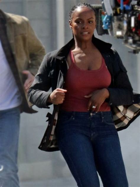 Sonic The Hedgehog 2 Tika Sumpter Maddie Jacket Leather Outwears