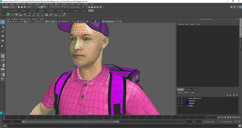 Essenslieferant Für Maya Manipuliert 3d Modell 249 Ma Free3d