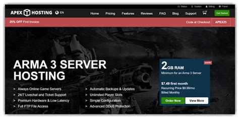 7 Best Arma 3 Server Hosting Providers 2025